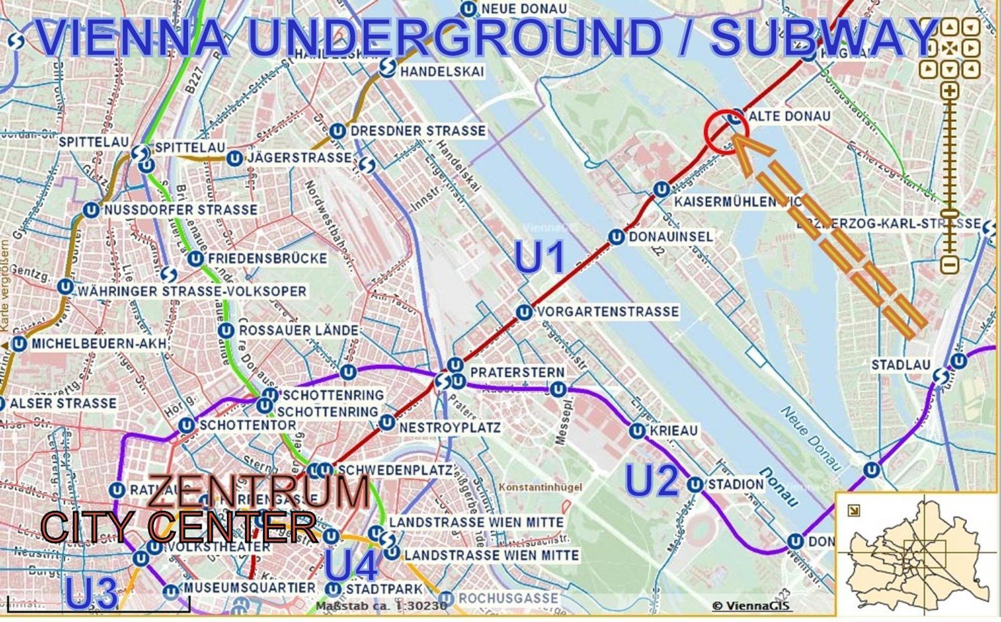 Yuki'S Place - Un-Vic, Danube Beach And Subway Near To Downtown Vienne Extérieur photo