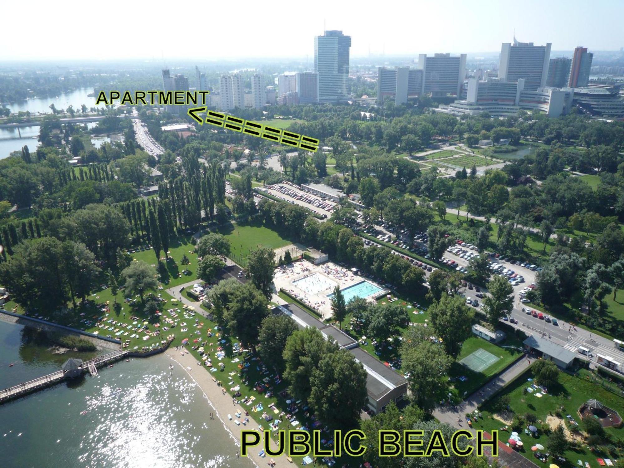 Yuki'S Place - Un-Vic, Danube Beach And Subway Near To Downtown Vienne Extérieur photo